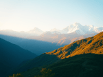 ネパールの山