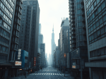東京の無人の都市
